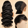 13x4 HD Full Frontal Wig Body Wave with Preplucked Hairline