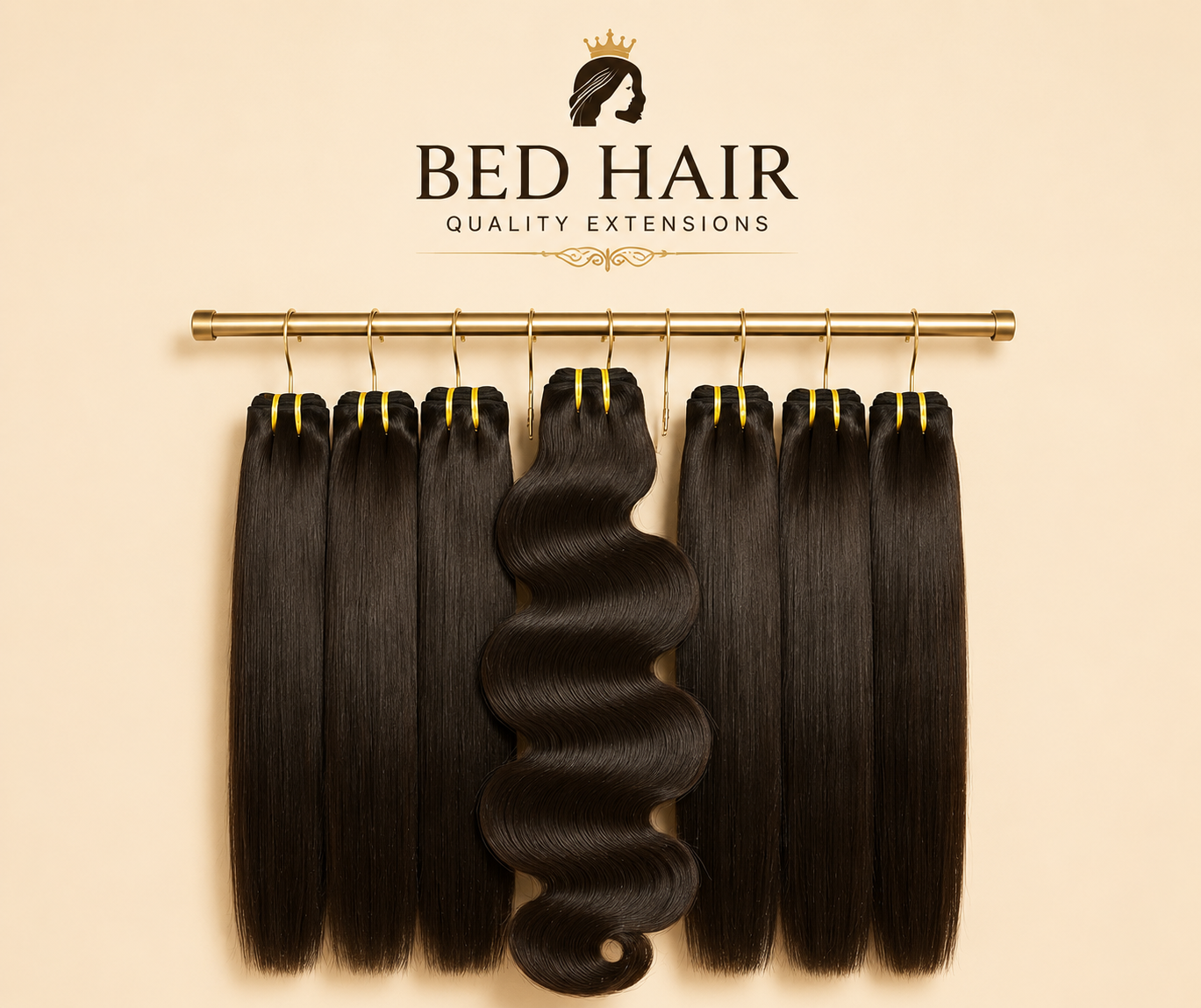 Bed Hair Celebrity Favorites Raw Hair Bundles Straight 100% One Donor Human Raw Hair