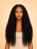 180% Density 5X5 HD Lace Closure Wig Deep Wave