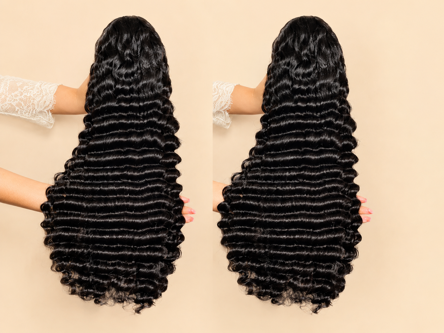 Bleached Knots 13x4 HD Full Frontal Wig Pineapple Wave with Preplucked Hairline